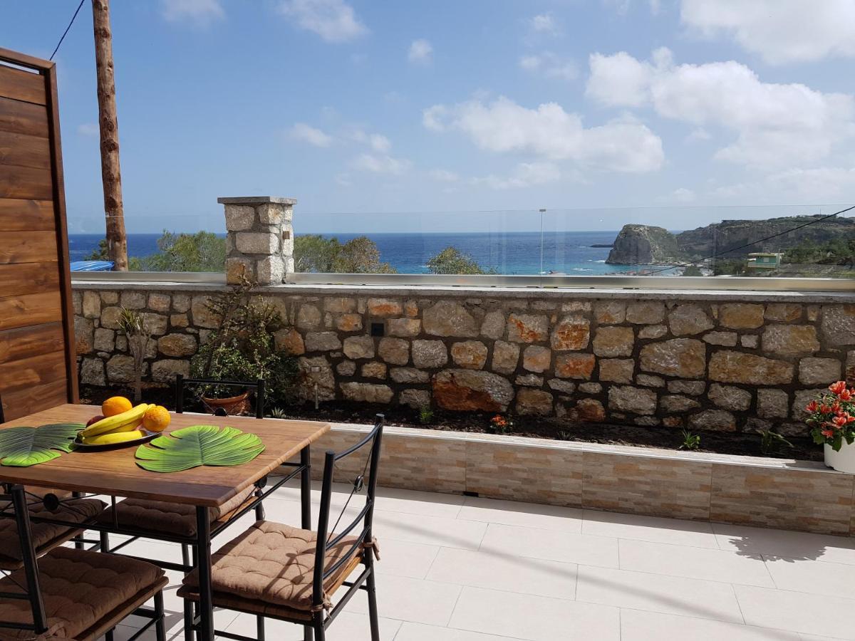 Galazia Thea Apartments Archangelos  Luaran gambar