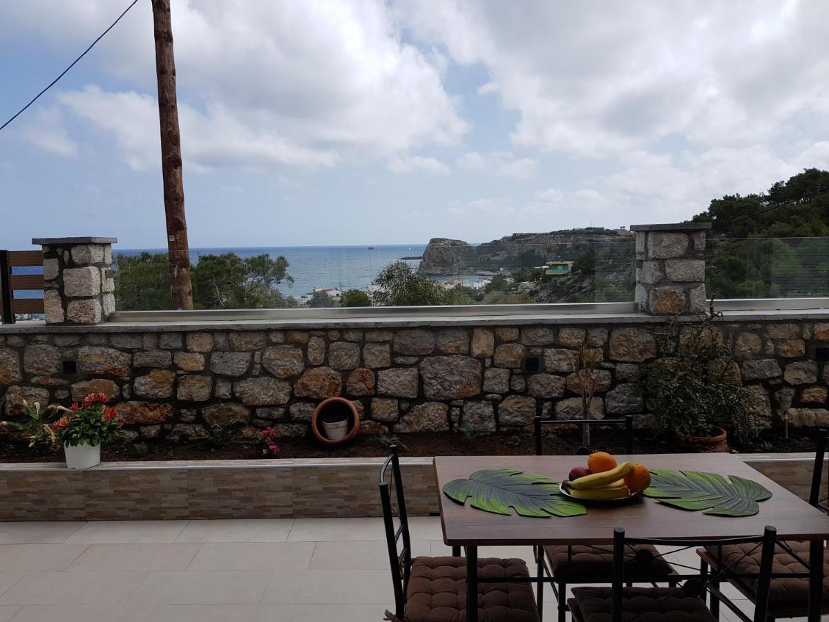 Galazia Thea Apartments Archangelos  Luaran gambar