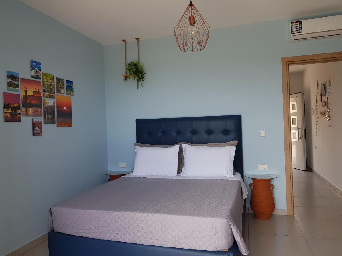 Galazia Thea Apartments Archangelos  Luaran gambar