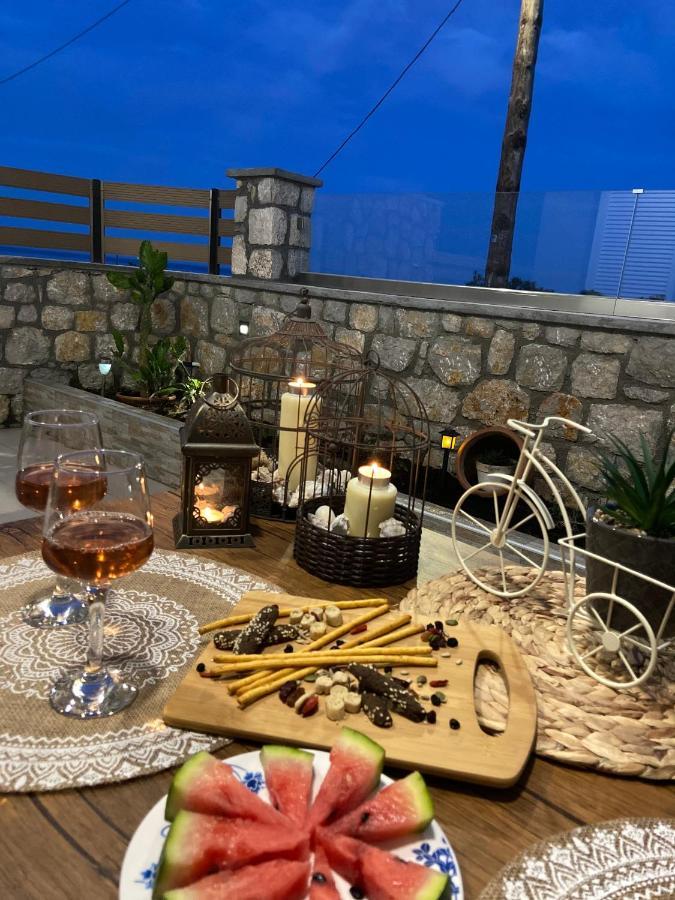 Galazia Thea Apartments Archangelos  Luaran gambar