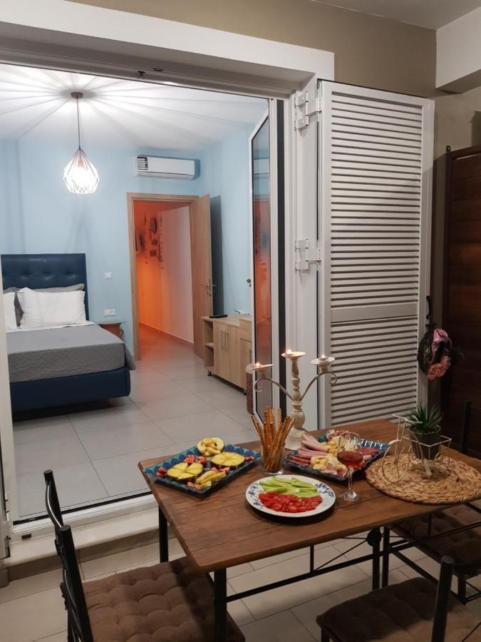 Galazia Thea Apartments Archangelos  Luaran gambar