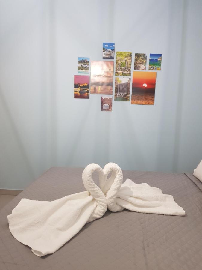 Galazia Thea Apartments Archangelos  Luaran gambar